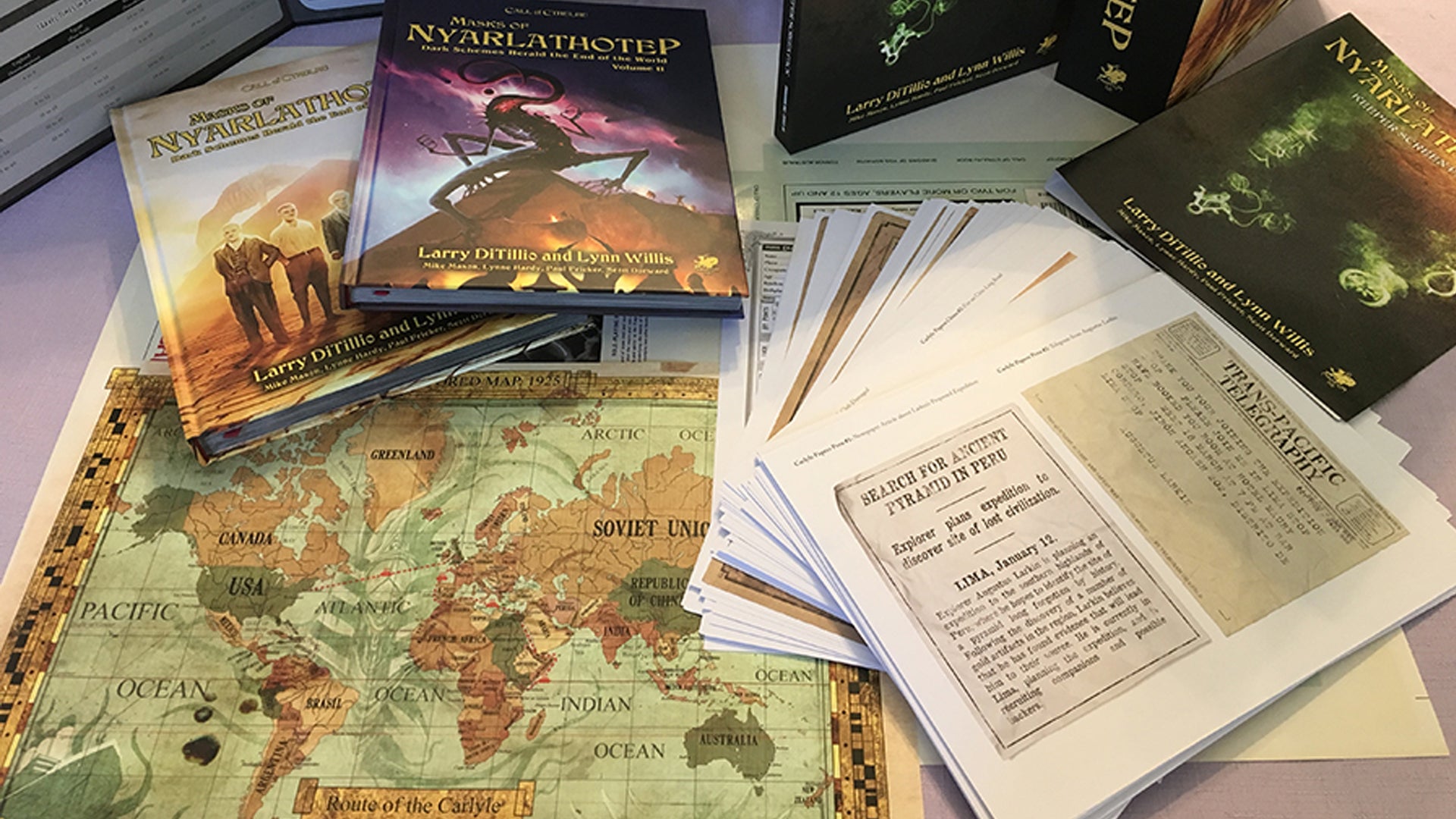 Call of Cthulhu’s epic Masks of Nyarlathotep shows the perfect way to run a RPG campaign over